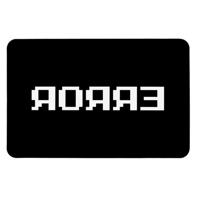 Ímã Я OЯ Я Eixo | ERRO (Horizontal)