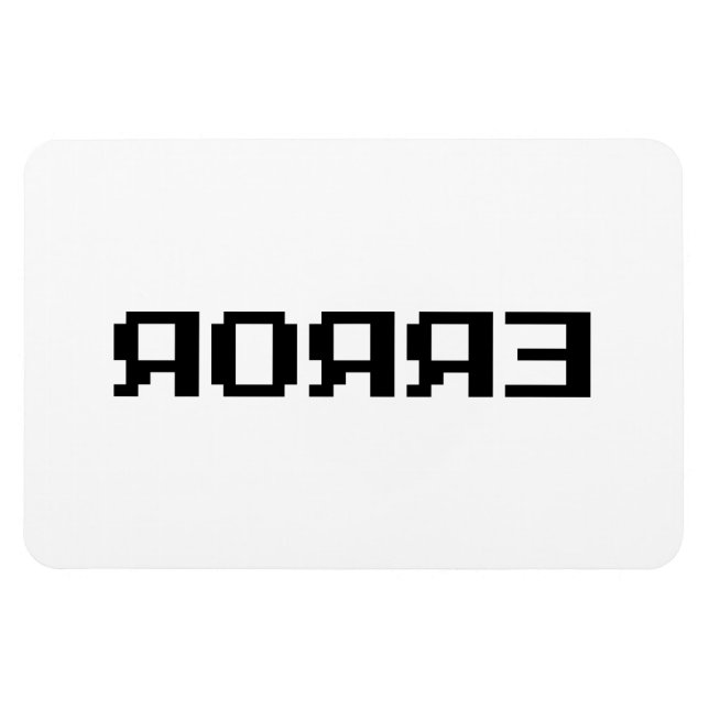 Ímã Я OЯ Я Eixo | ERRO (Horizontal)