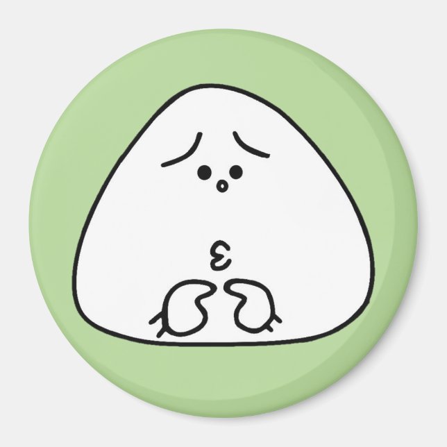 IMÃ おにぎり顔（グリーン34） (Frente)