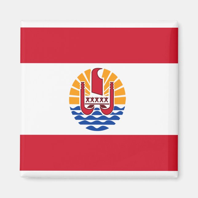 IMÃ ポ リ ネ ア の 旗 (Frente)