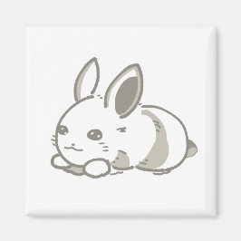 IMÃ モダングレー＆座りうさぎイラストデザイン