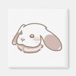 IMÃ 北欧風たれ耳うさぎイラストマグネット｜温かみと愛らしさをプラスするデザインマグネット