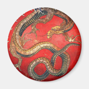 Imã 北 斎 龍, 北 斎 Hokusai Dragon, Hokusai