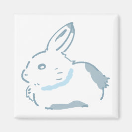 IMÃ 雪の中のうさぎ＆パステル水色デザイン