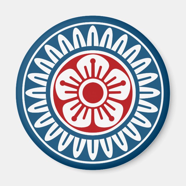 IMÃ 麻雀牌 1筒 イーピン_ロゴのみ-01 (Frente)