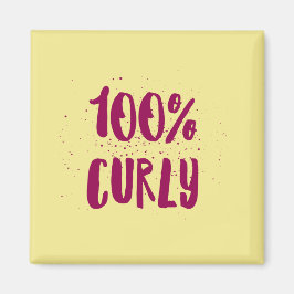 Imã !00% Curly - para ímã feminino encaracolado