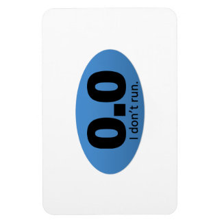 Ímã 0,0 eu não corro.