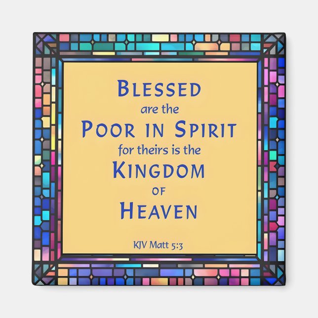 Imã 1ª Beatitude do Sermão da Montanha (Frente)