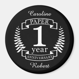 Imã 1º aniversário de casamento de ruas