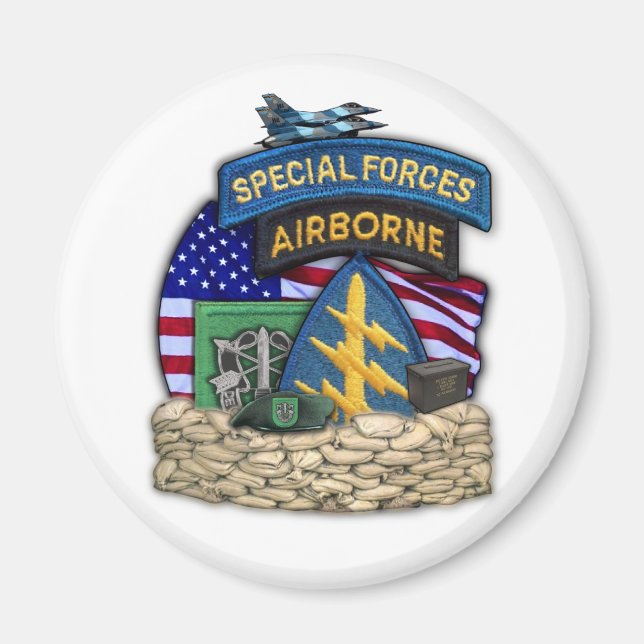 Imã 10º grupo de forças especiais veteranos vets iraq  (Frente)