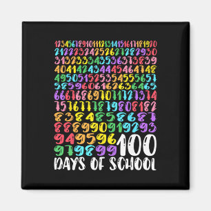 Imã 100º Dia De Aula Professor Crianças 100 Dias Matem