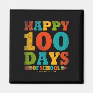 Imã 100º Dia De Camisas Escolares Professores De Volta