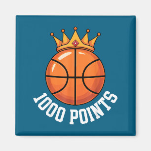 Imã 1000 Pontos Coroa Conquista Amantes Basquetebol Sp