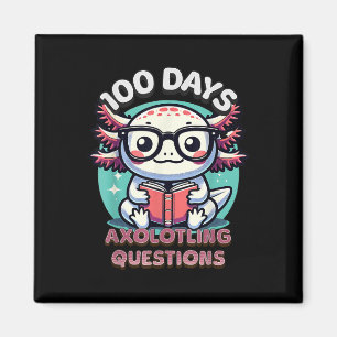 Imã 100.º Dia Da Escola Engraçado 100 Dias Na Busca Ax