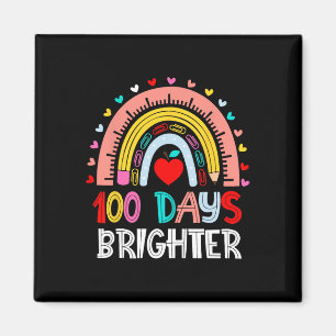 Imã 100.º Dia de Professora Escolar 100 Dias Chuva Mai