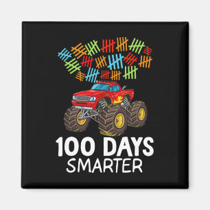 Imã 100.º Dia Do Monstro Escolar Toddler 100 Dias