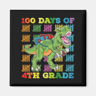 Imã 100 Dias Da 4ª Série Da Escola De Dinossauros T Re