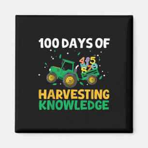 Imã 100 Dias De Agricultura Escolar De Trator 100 Dias