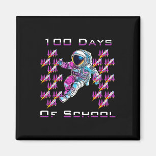 Imã 100 Dias de Astronautas Escolares e Espaço Ro