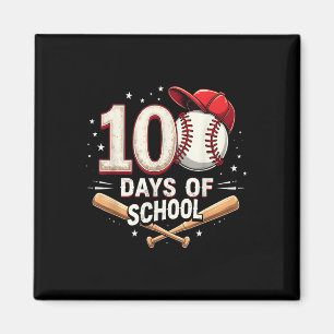 Imã 100 Dias De Basebol Escolar 100º Dia Da Escola