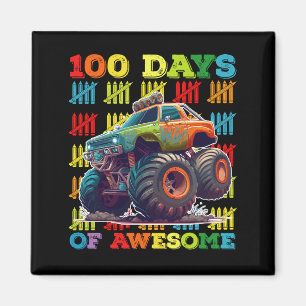 Imã 100 Dias De Caminhão Monstro Incrível 100º Dia Esc