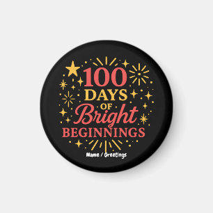 Imã 100 Dias de Celebração de Começos Brilhantes em Do