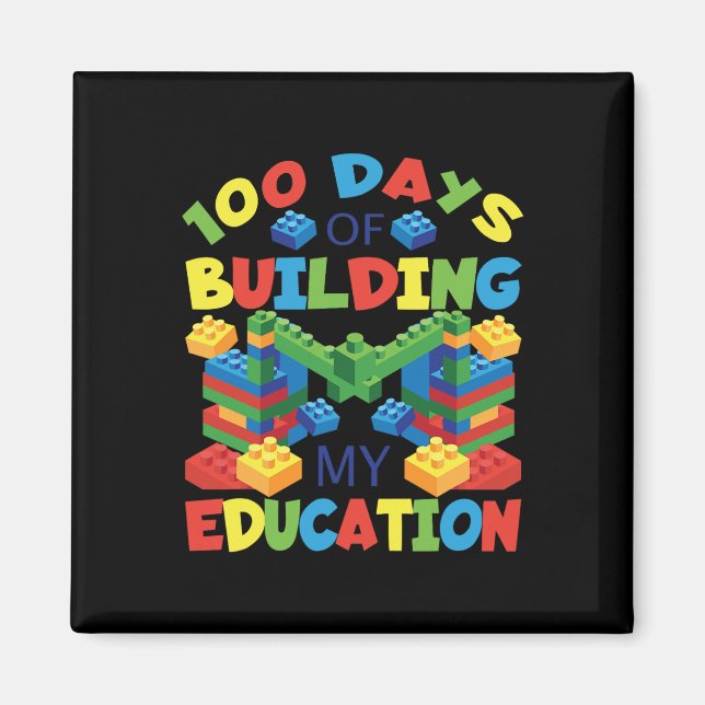 Imã 100 Dias De Construção Da Minha Educação - Constru (Frente)