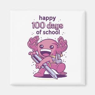 Imã 100 dias de convite escolar