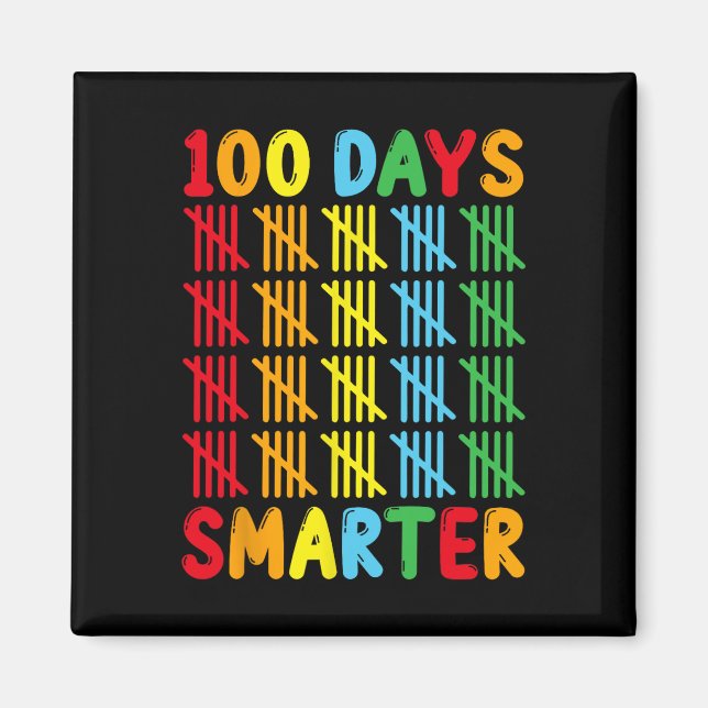 Imã 100 dias de diversão mais inteligente, professor e (Frente)