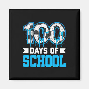 Imã 100 Dias De Escola Chuteira De Futebol 100º Dia De