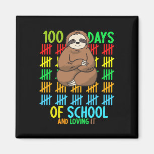 Imã 100 dias de escola e amando-a - preguiçoso