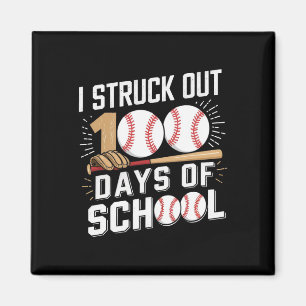 Imã 100 Dias De Escola Meninos Crianças 100º Dia De Es