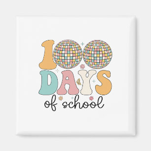 Imã 100 Dias De Escola Professor Crianças 100 Dias Mai