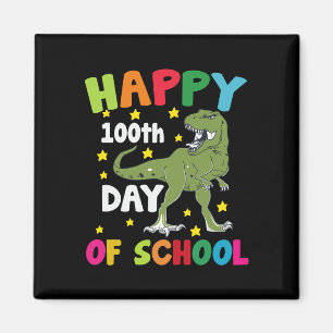 Imã 100 Dias De Escola Trex 100º Dia de Escola 