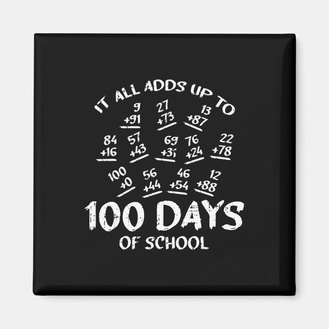 Imã 100 Dias De Estudo De Professores Legal Com Adição (Frente)
