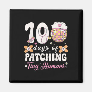 Imã 100 Dias De Homens Pequenos Com Patches 100 Dias D