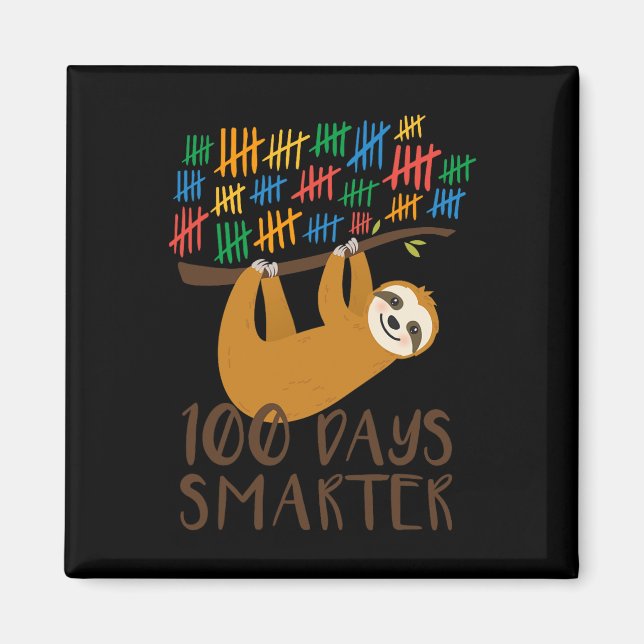 Imã 100 Dias De Lama Escolar (Frente)