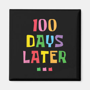 Imã 100 Dias Depois 100. º Dia De Professores Crianças