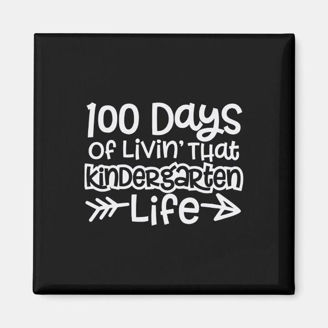 Imã 100 Dias Divertidos De Vida Naquele Jardim De Infâ (Frente)