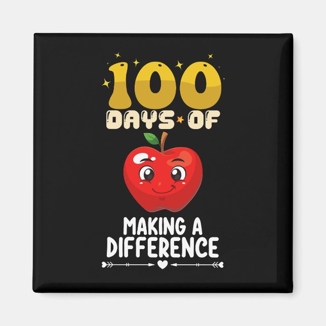 Imã 100 Dias Fazendo A Diferença Apple (Frente)
