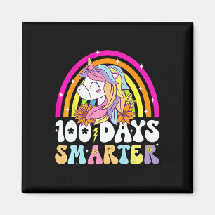 Imã 100 Dias Mais Inteligentes Crianças Do Unicórnio R