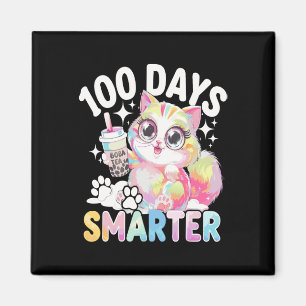 Imã 100 Dias Mais Inteligentes Figurino De Gato Kawaii