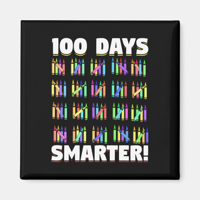 Imã 100 Dias Mais Inteligentes Para O Estudante De Cra (Frente)