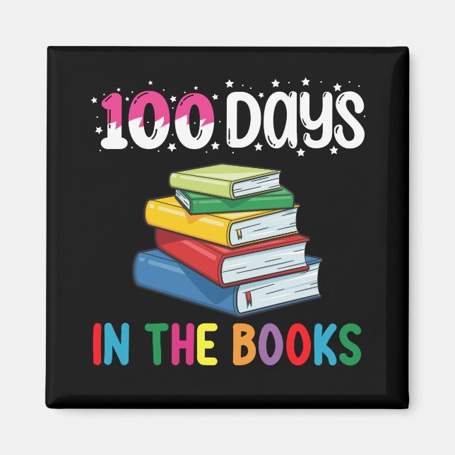 Imã 100 Dias Na Biblioteca De Leitura Da Escola De Liv (Frente)