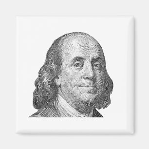 Imã 100 dólares, Benjamin Franklin