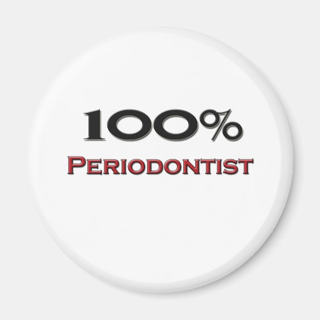 Imã 100% Periodontista (Frente)