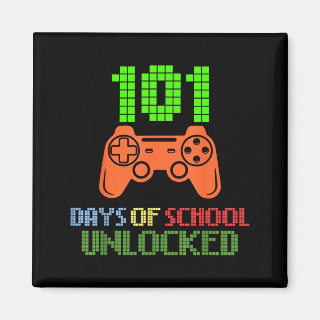 Imã 101 dias de escola desbloqueado controle de pixel  (Frente)
