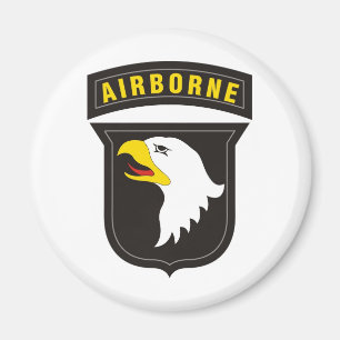 Imã 101st Emblema gritando transportado por via aérea
