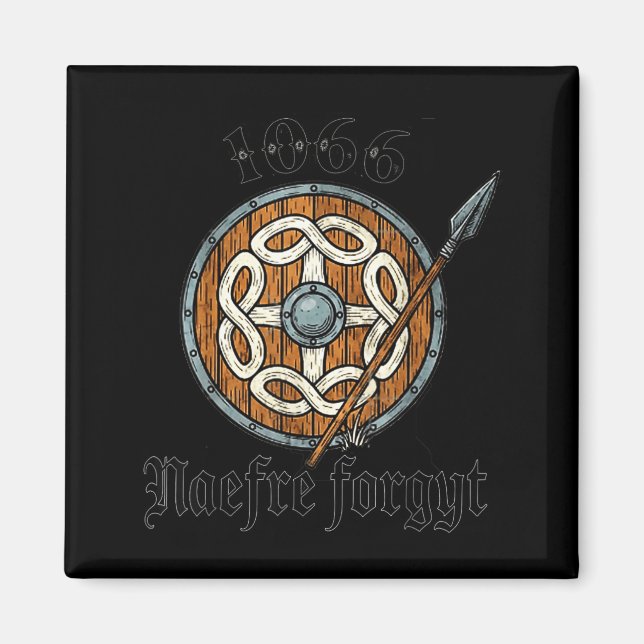 Imã 1066 Naefre Forgyt Never Forget Viking England His (Frente)