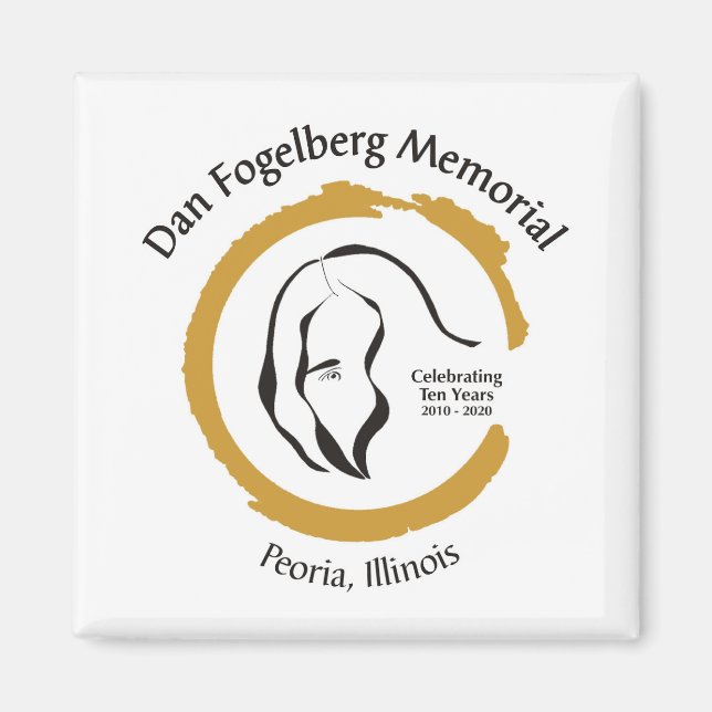 Imã 10.º aniversário do Magnet da Inocente (Frente)